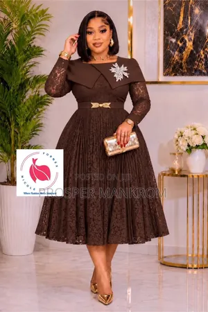 Lady Clara Brown Dress