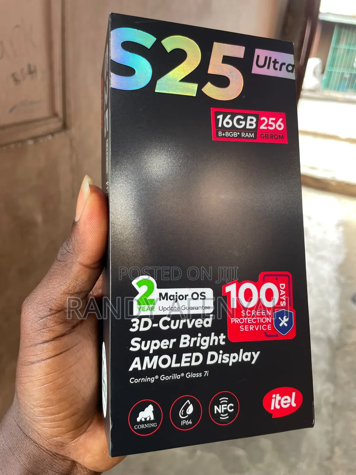 Itel S25 Ultra 256 GB Black