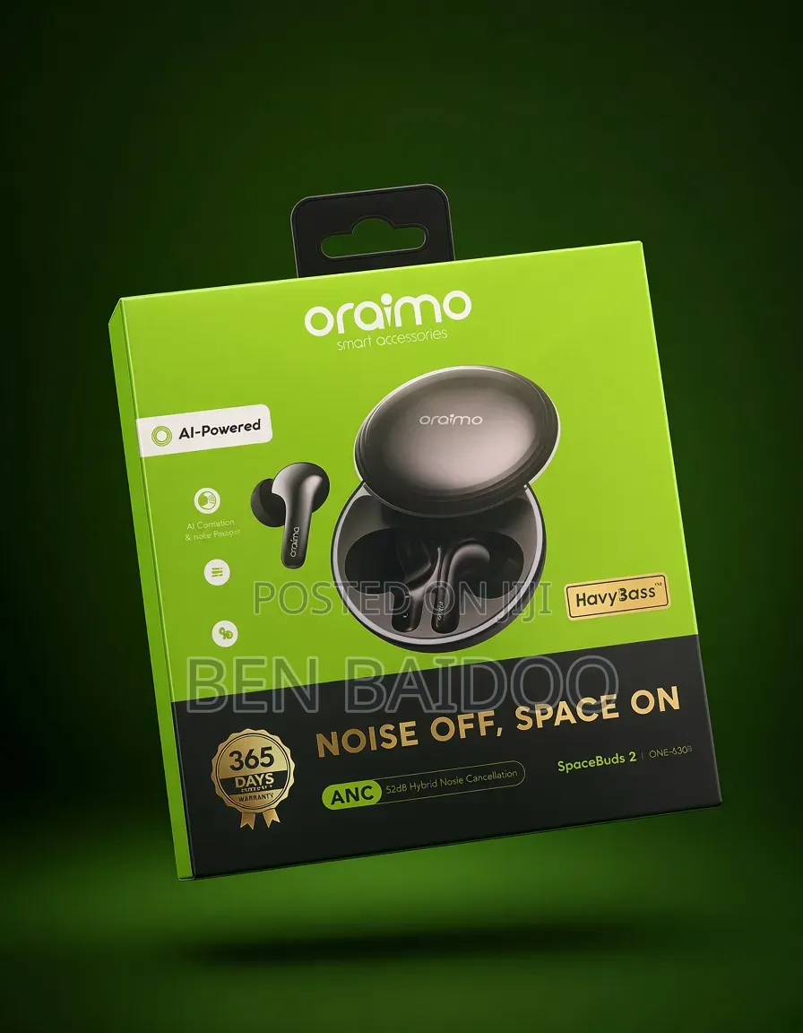 Oraimo Spacebuds2(Noise Off,Space On)
