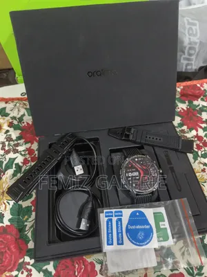 Oraimo Watch GT 1.43" AMOLED 3ATM GPS Smart Watch + 2 Straps