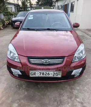 Kia Rio 2010 Red