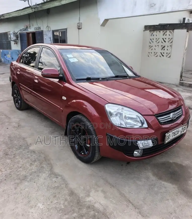 Kia Rio 2010 Red