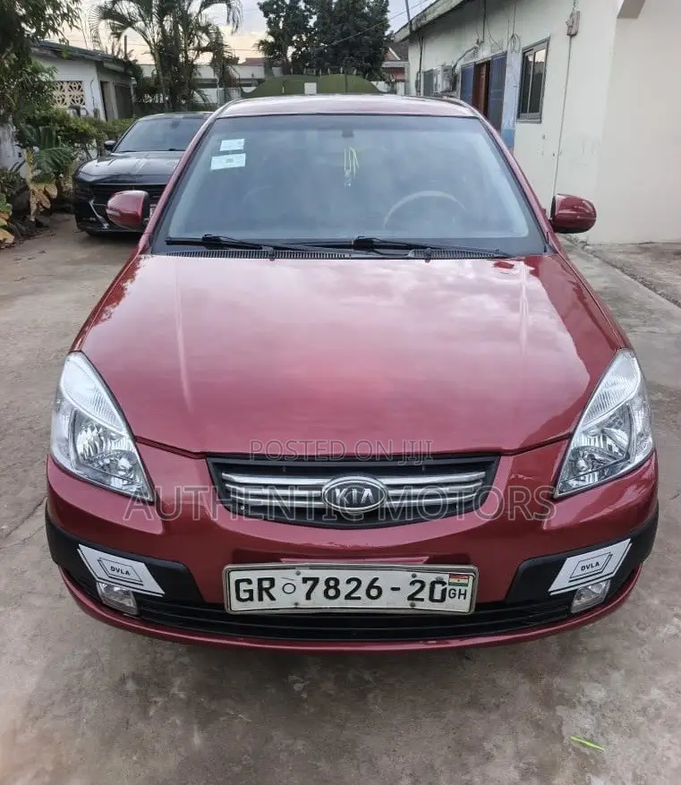 Kia Rio 2010 Red
