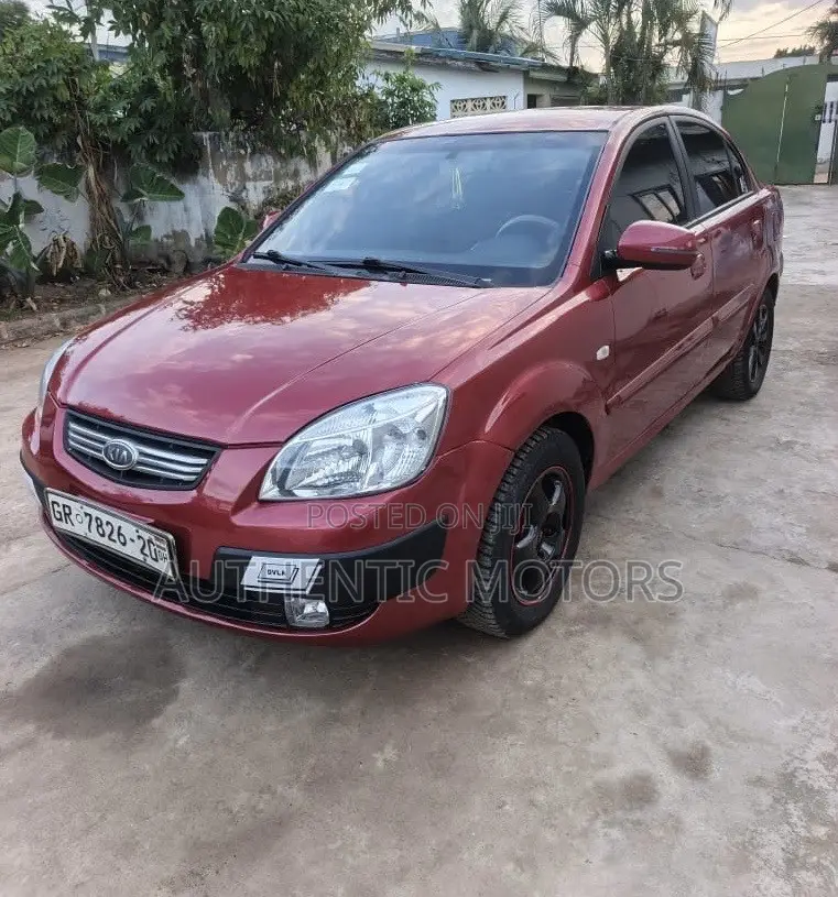 Kia Rio 2010 Red