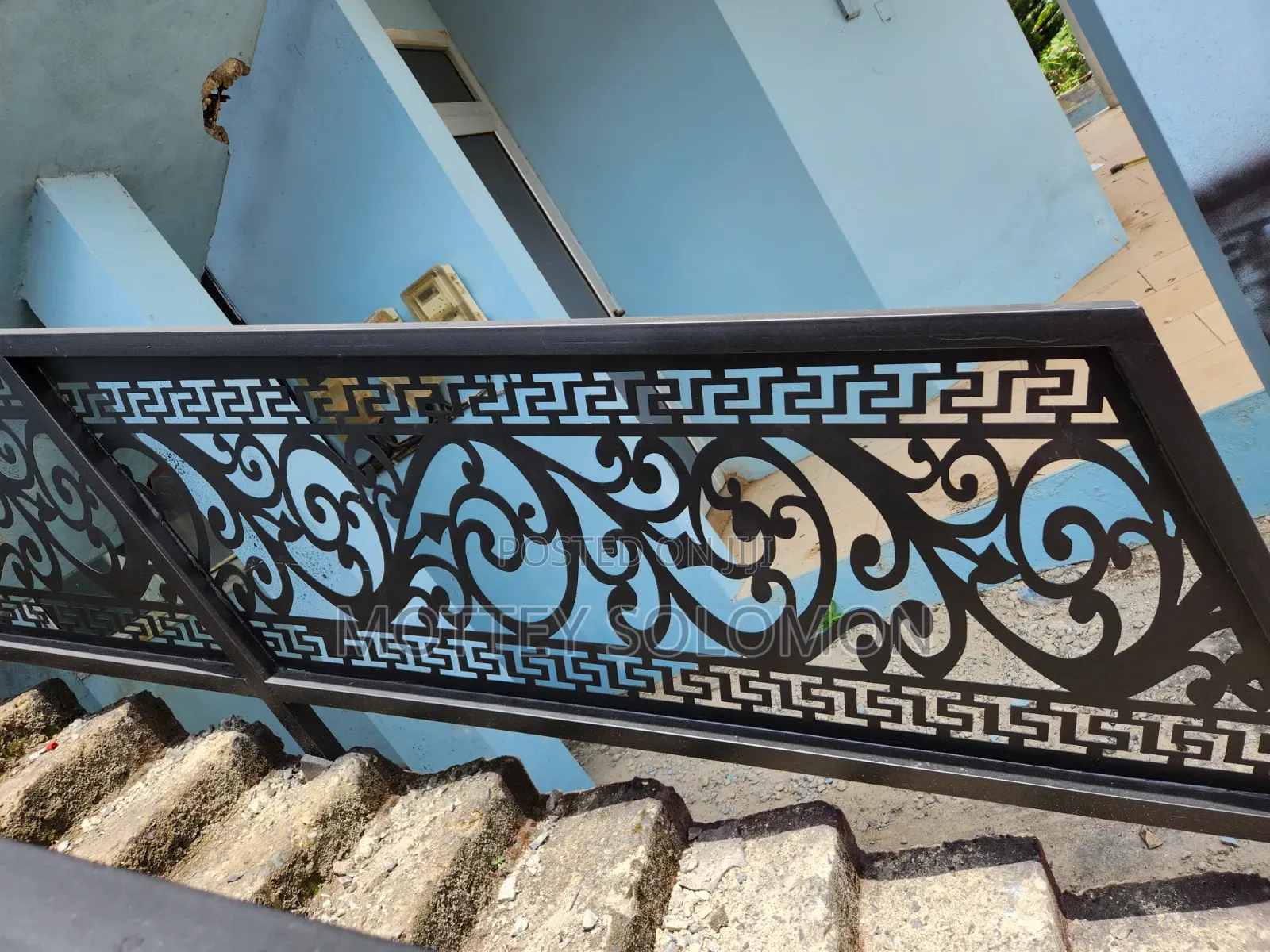Galvanized Steel Balustrade and Handrail