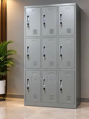 9-Doors Metal Staff Locker Cabinet