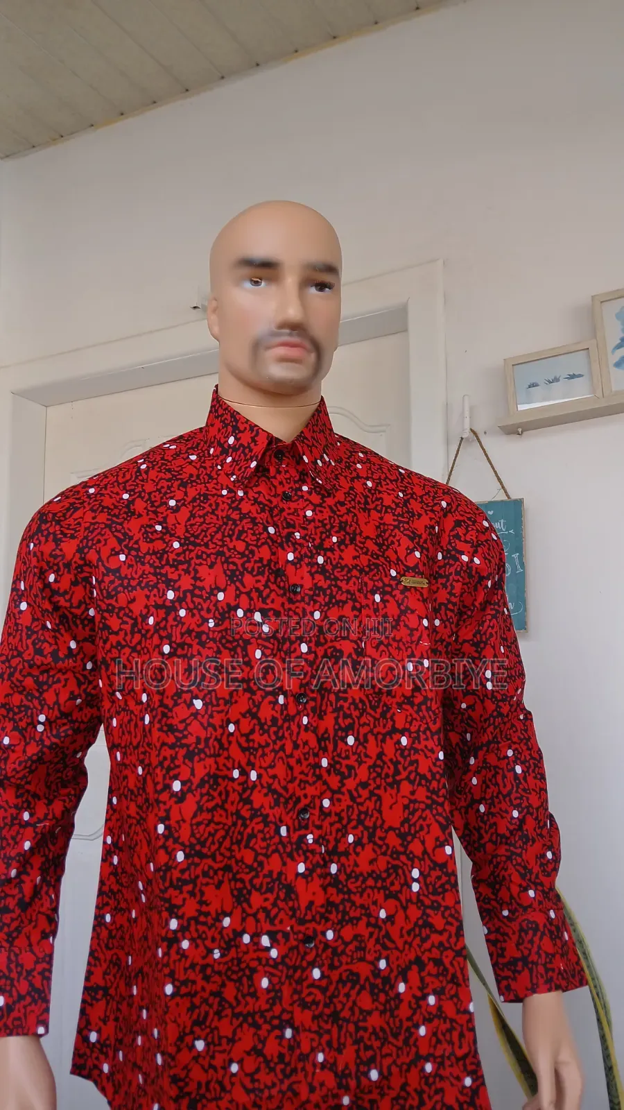 Arfrican Print Men's Shirt