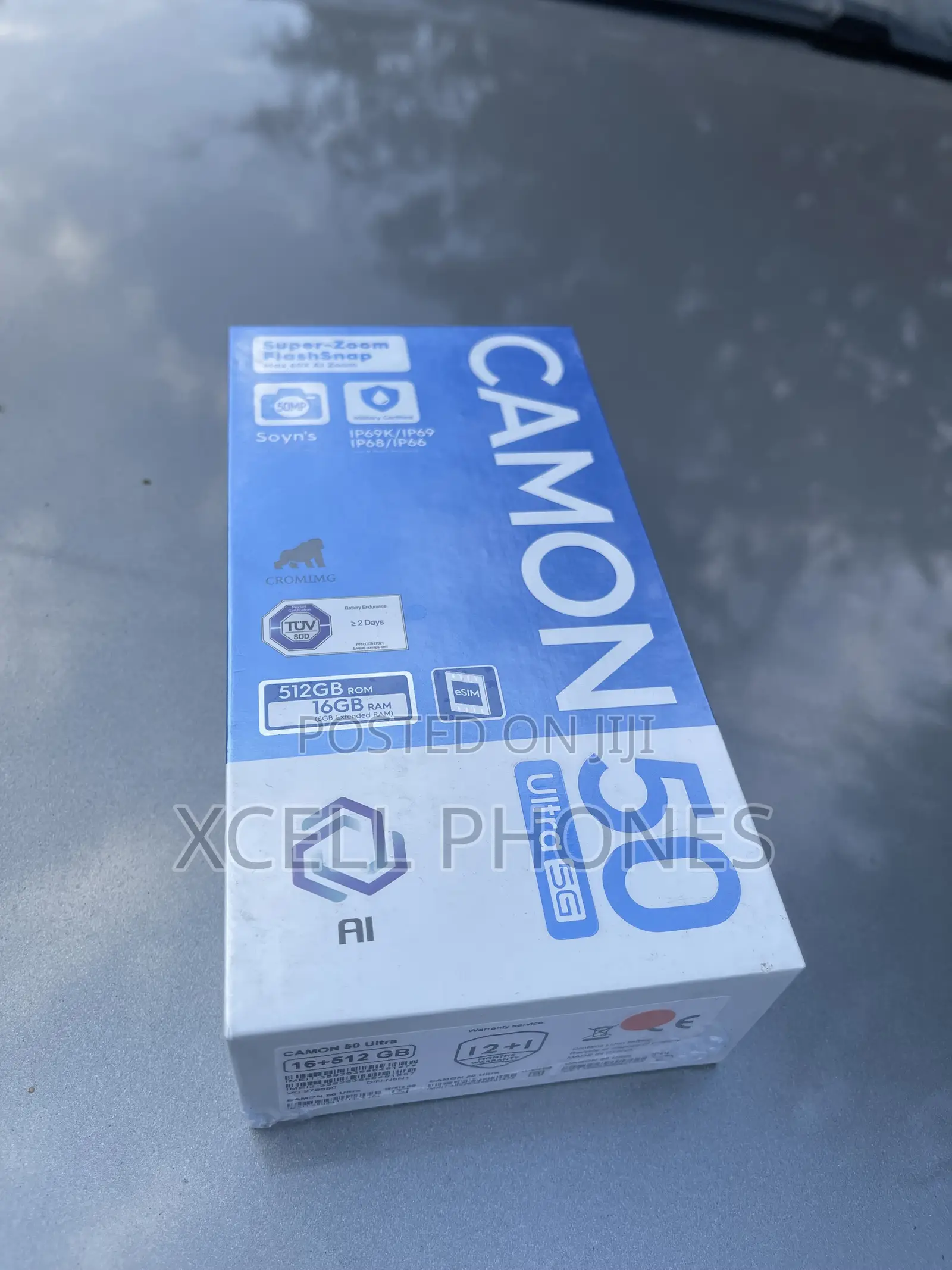 New Tecno Camon 50 Ultra 512 GB Black