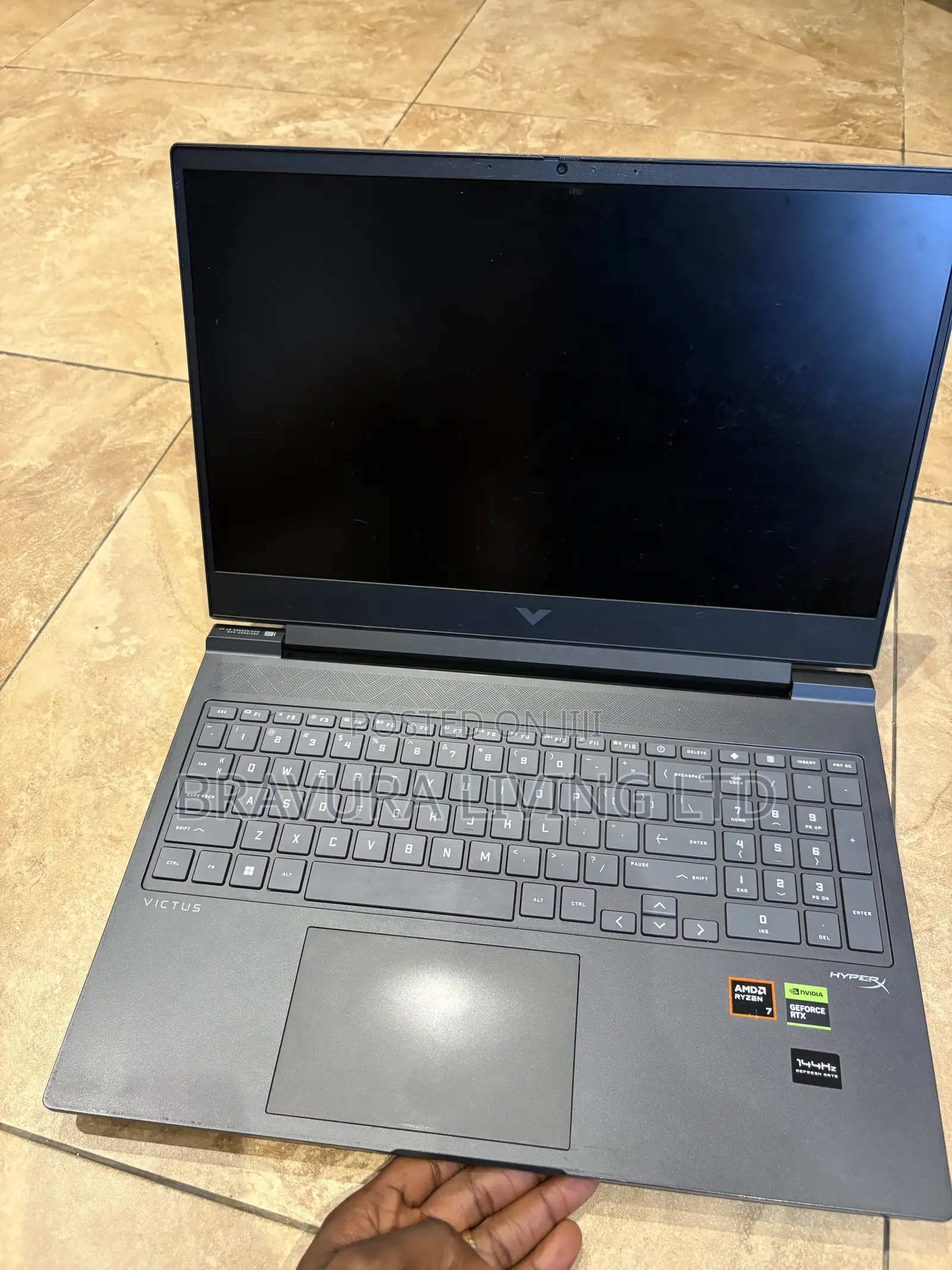 Laptop HP Victus 16 16GB AMD Ryzen 7 SSD 512GB