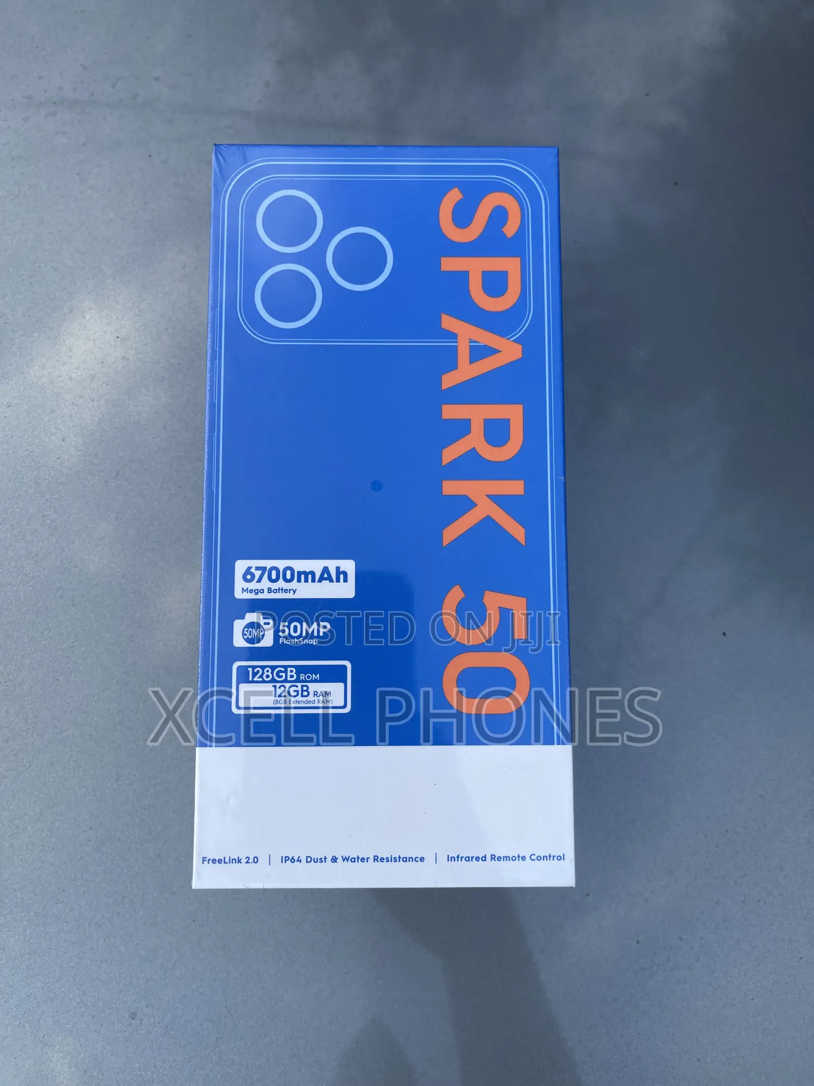 New Tecno Spark 50 128 GB Black
