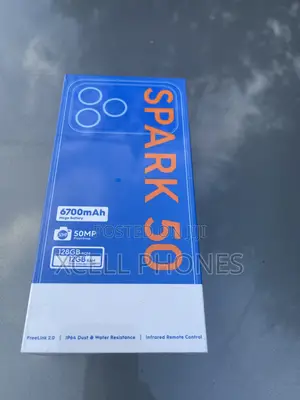 New Tecno Spark 50 128 GB Black