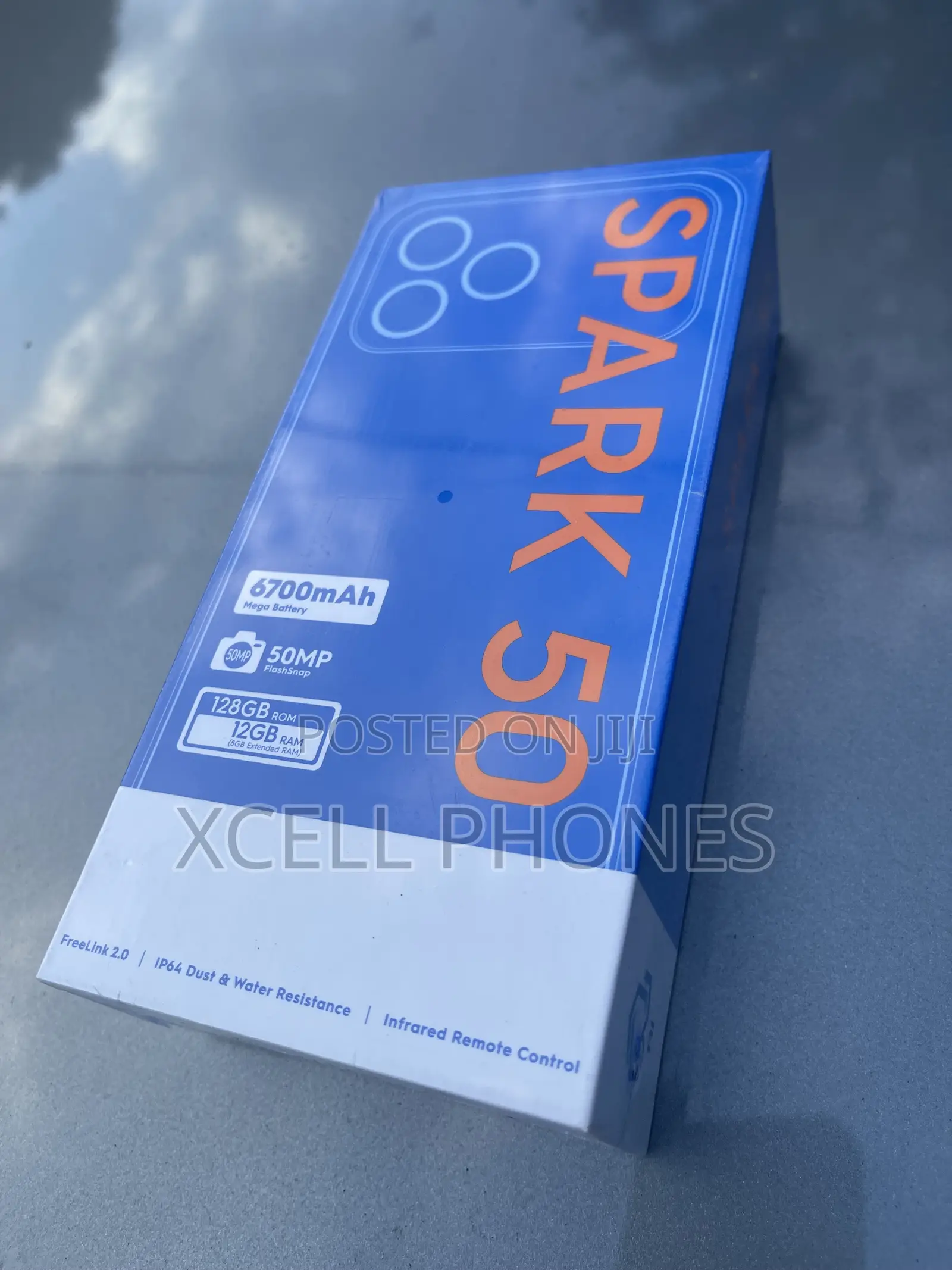 New Tecno Spark 50 128 GB Black