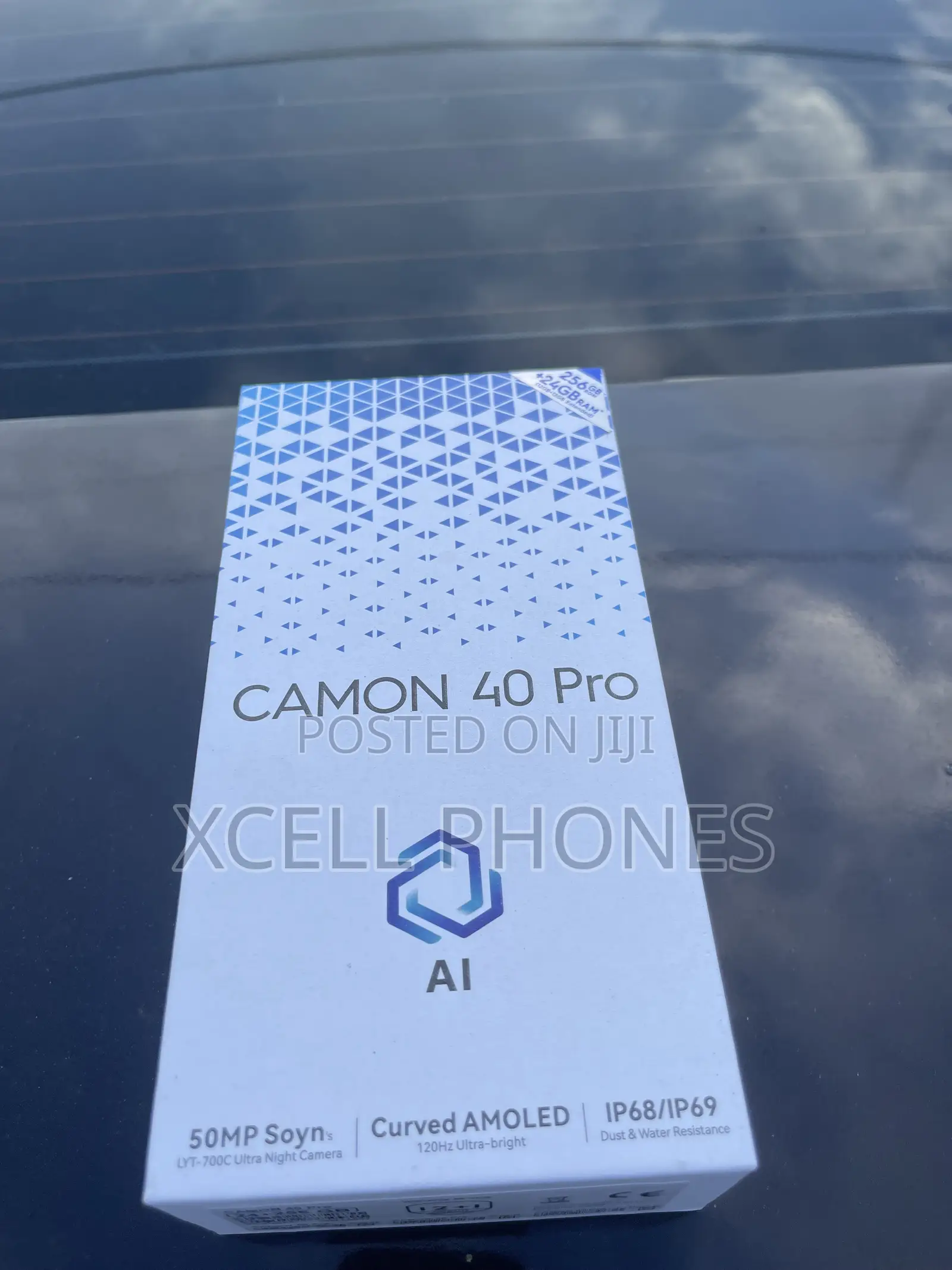 New Tecno Camon 40 Pro 5G 256 GB Black
