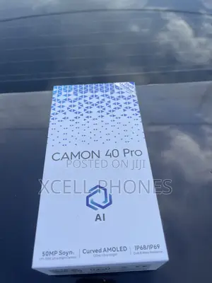 New Tecno Camon 40 Pro 5G 256 GB Black