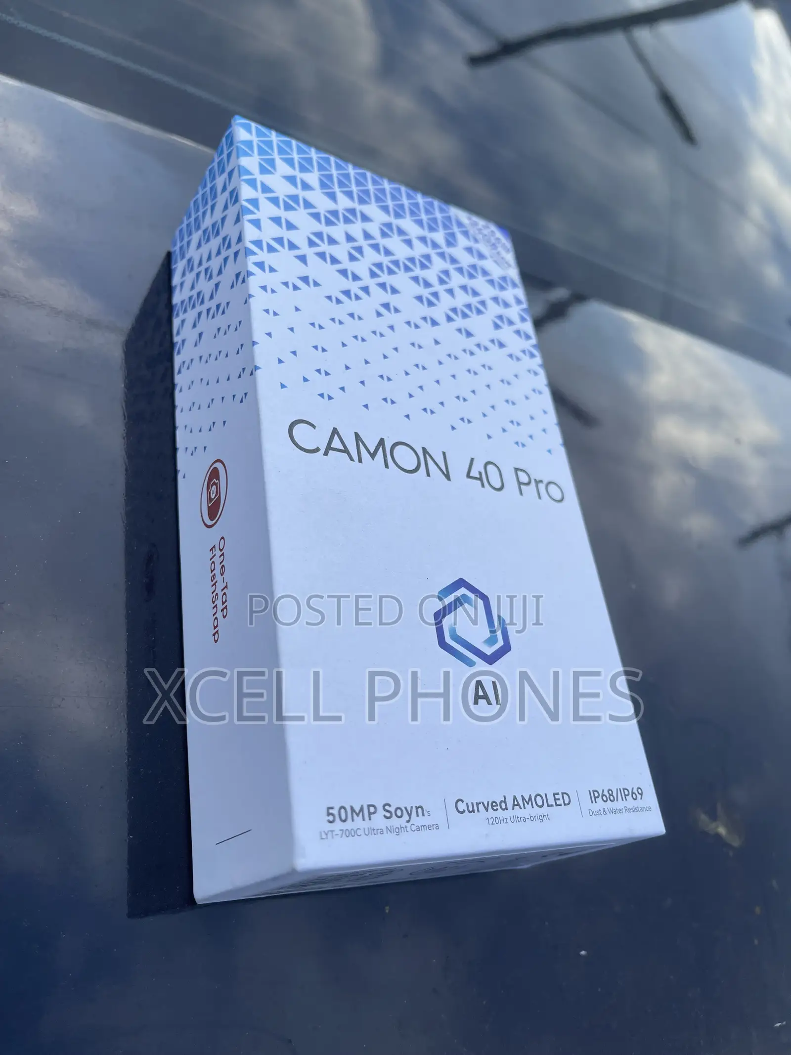 New Tecno Camon 40 Pro 5G 256 GB Black