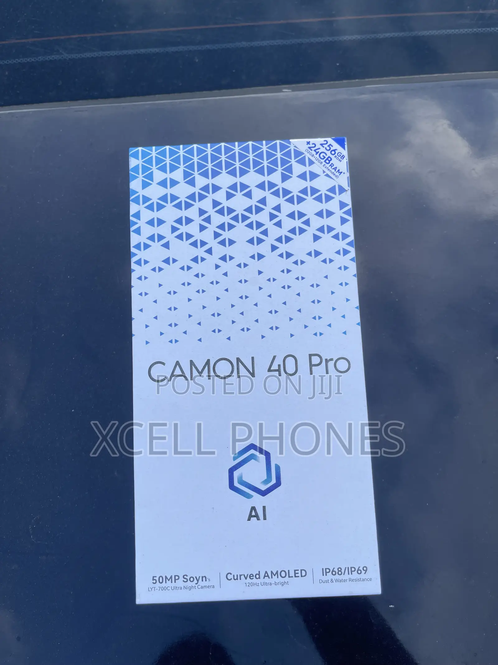 New Tecno Camon 40 Pro 5G 256 GB Black