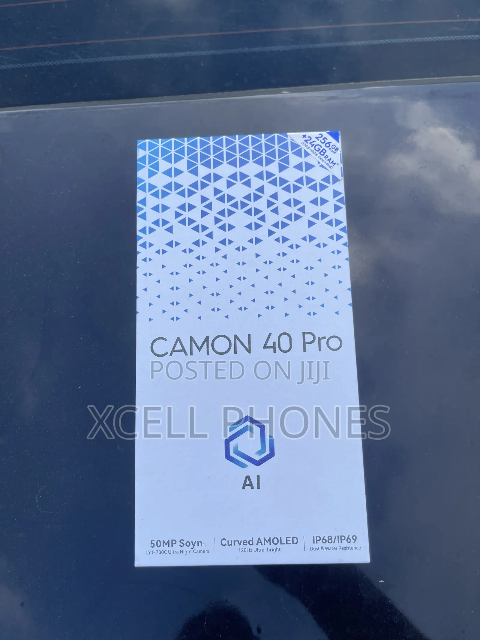 New Tecno Camon 40 Pro 5G 256 GB Black