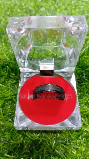 Black Matte High Quality Tungsten Carbide Men's Ring