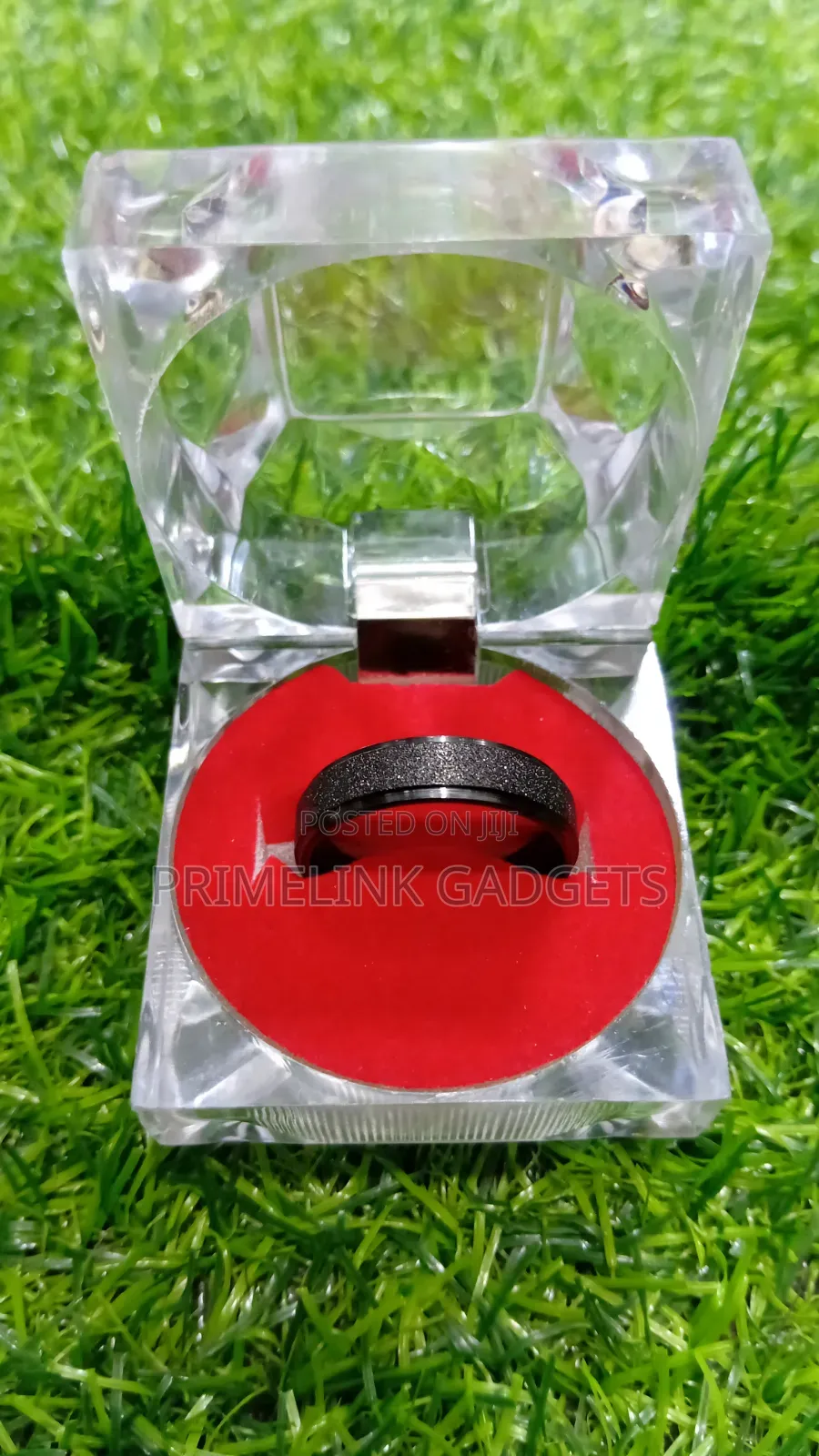 Black Matte High Quality Tungsten Carbide Men's Ring