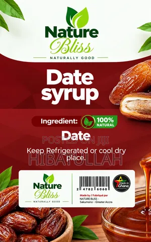 100% Natural Date Syrup – Nature Bliss