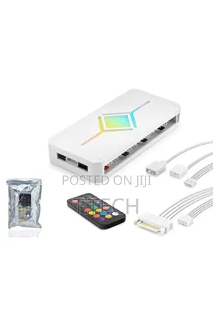 PWM Fan ARGB Controller Hub for PC Builds.