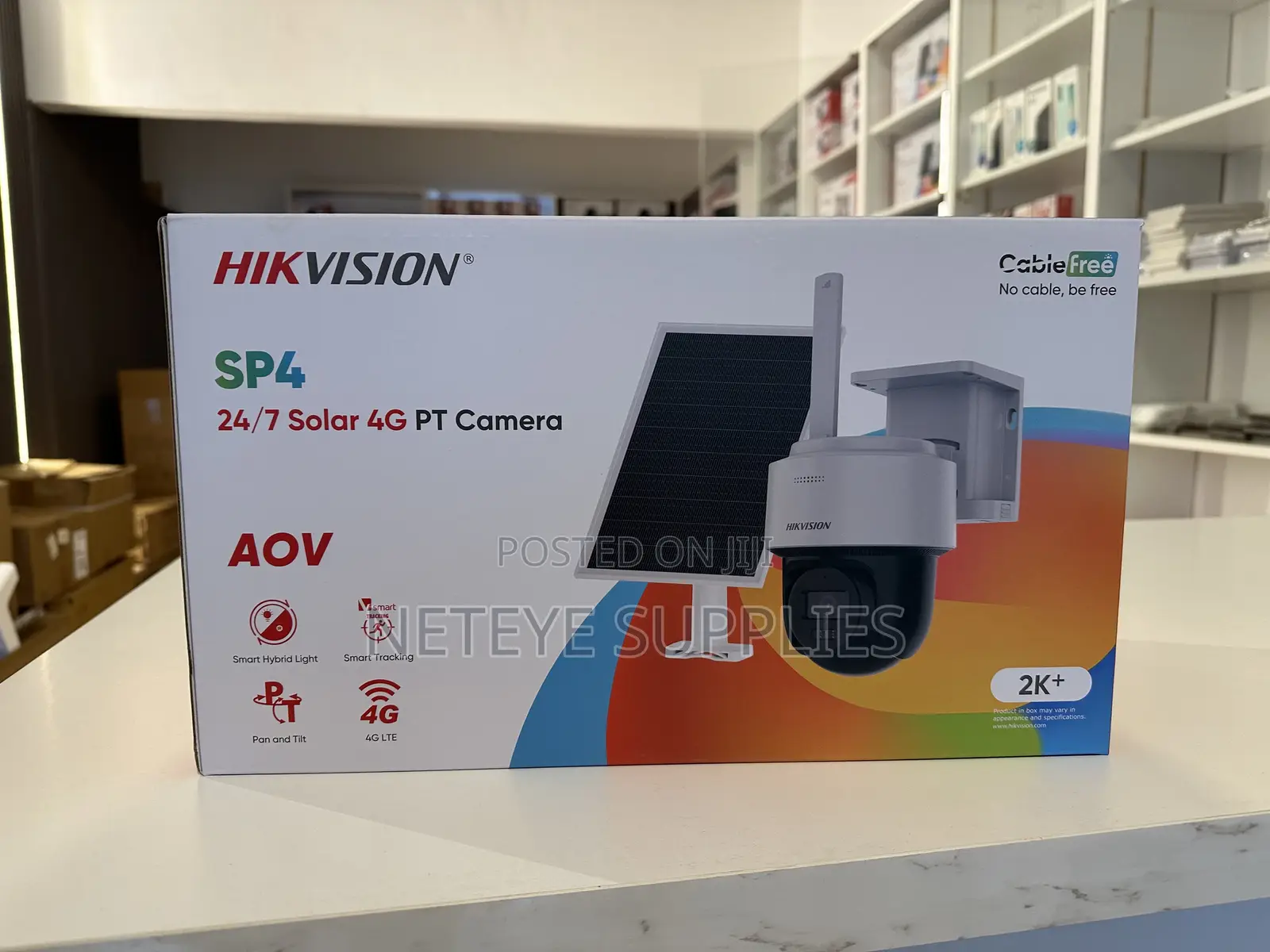 Hikvision CCTV 4g Solar Camera Sp4