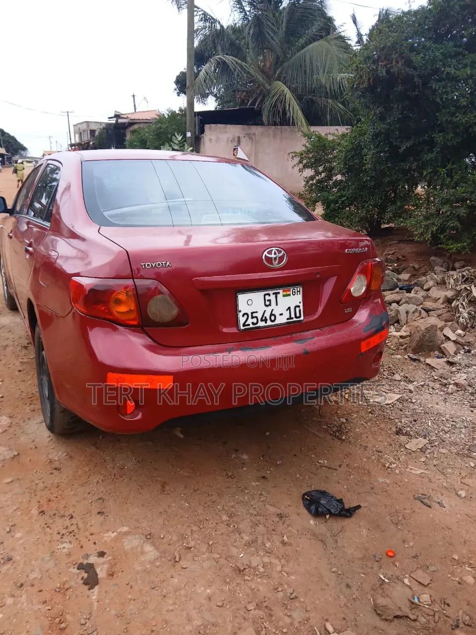 Toyota Corolla 2008 Red