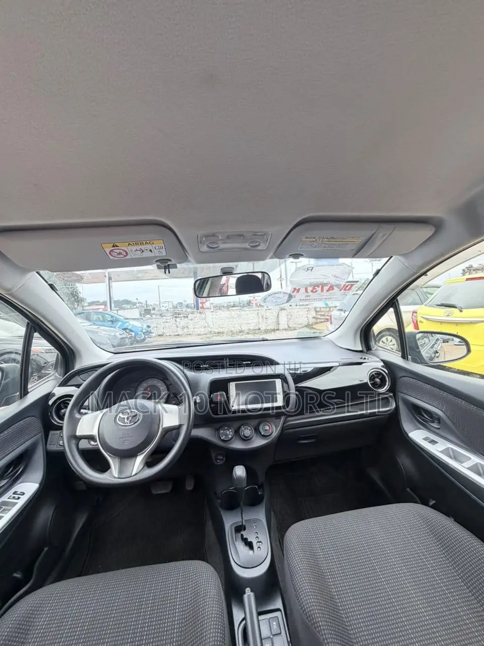 Toyota Vitz 1.5 FWD 3dr 2015 Yellow