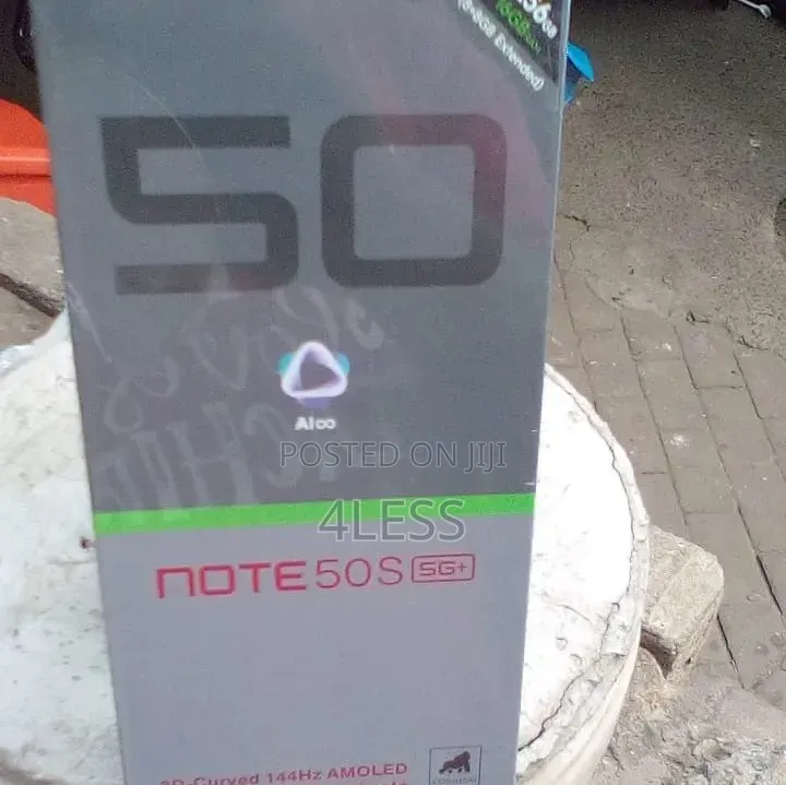 New Infinix Note 50s 256 GB Bronze