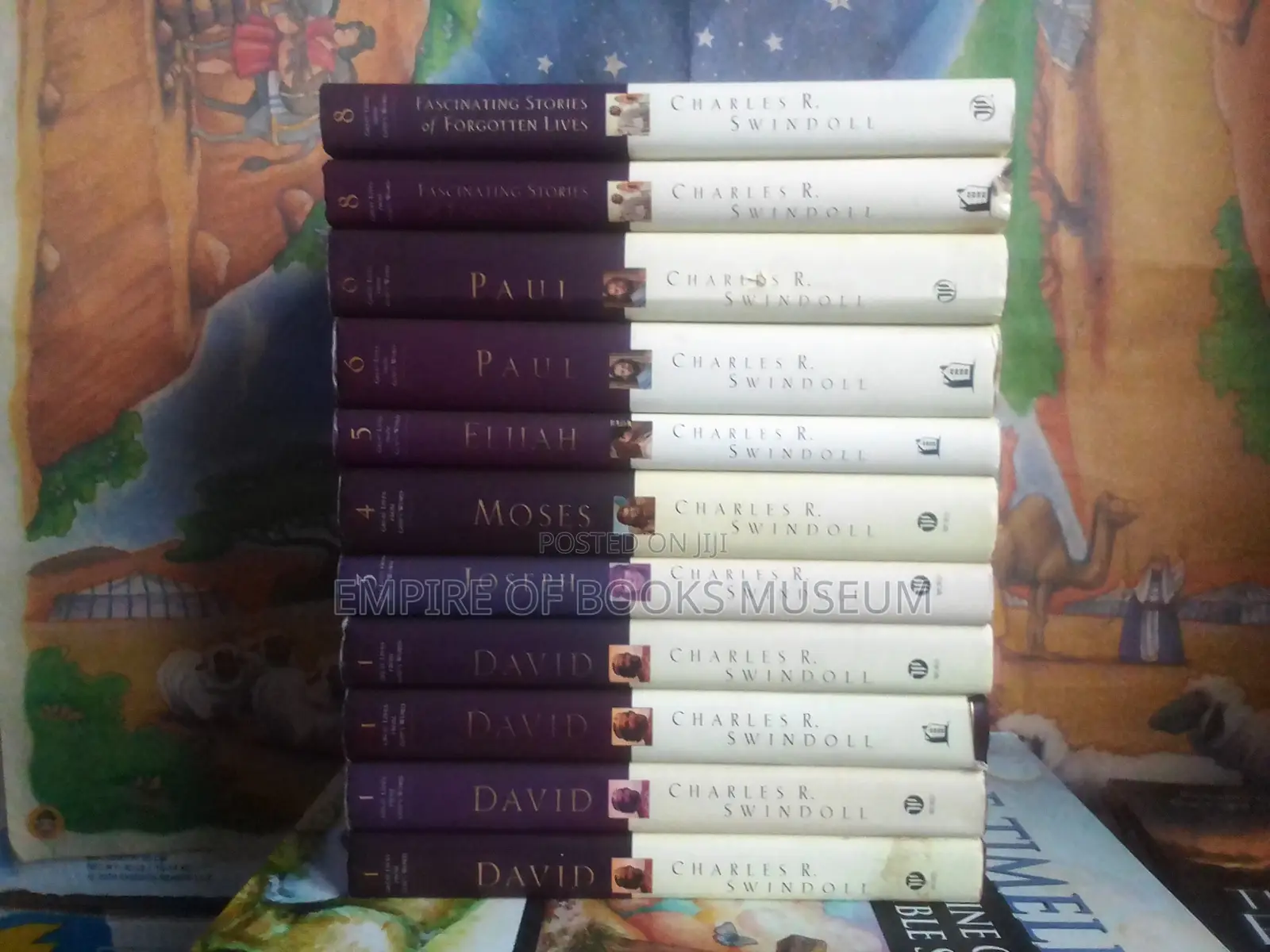Great Lives Bibles Characters Book Series: By Charles Swindol