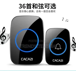 Waterproof 5 Volume Levels Wireless Doorbell