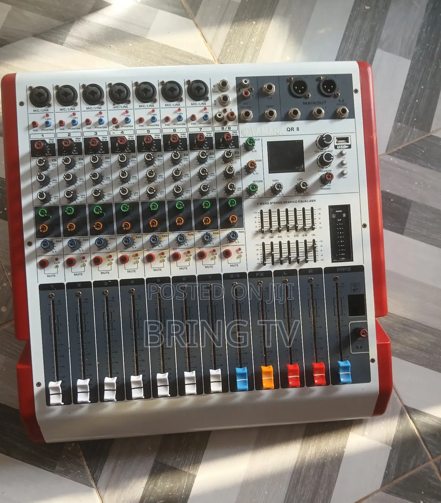 Yamaha QR Powered Mixer With Bluetooth Connectivity