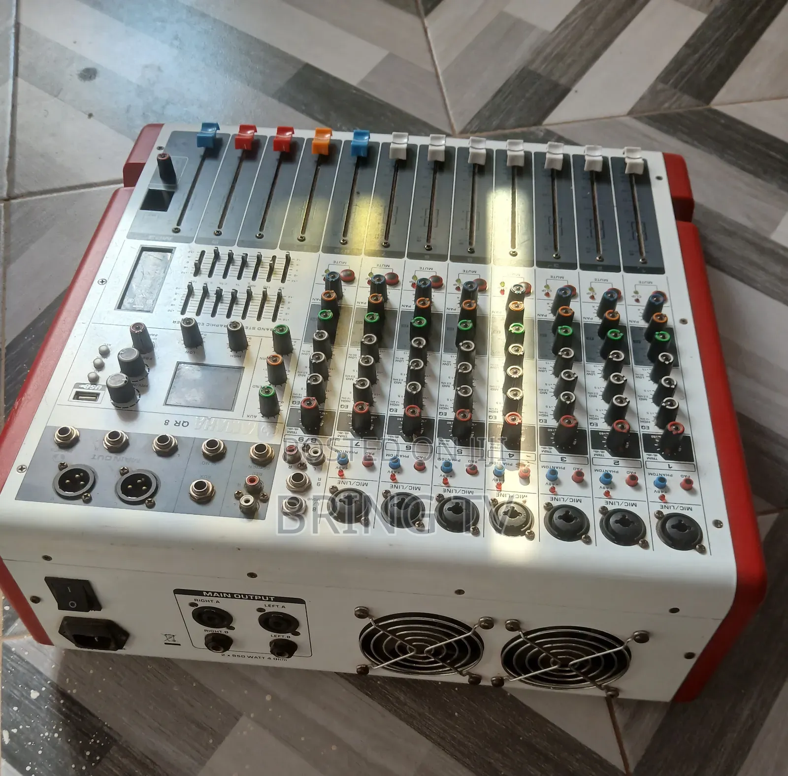 Yamaha QR Powered Mixer With Bluetooth Connectivity