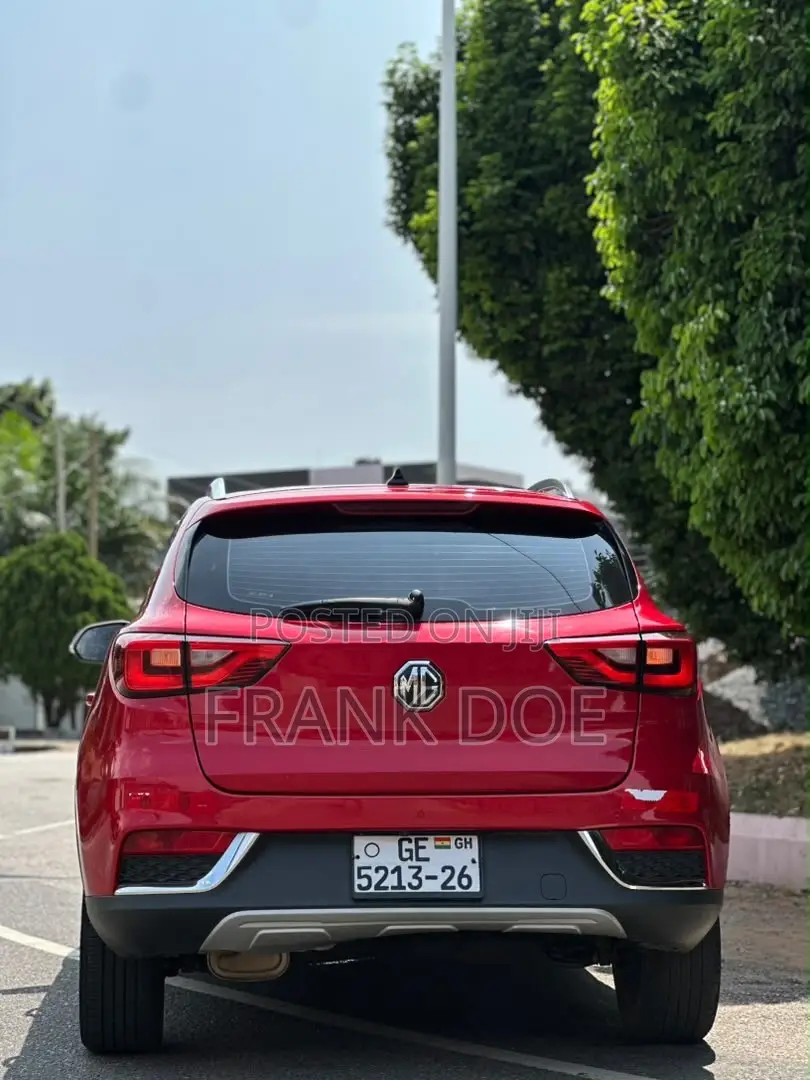 MG ZS 2017 Red