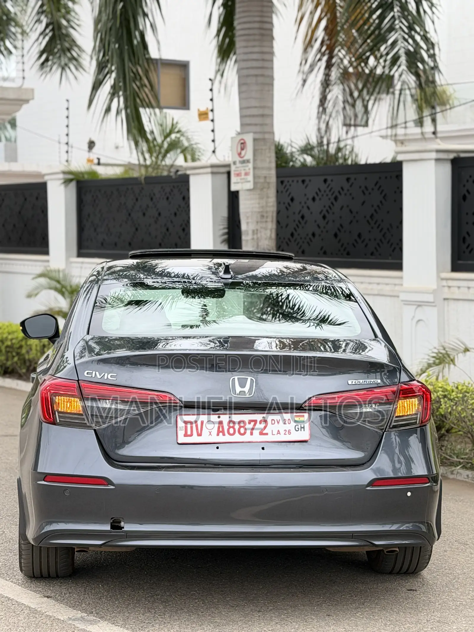 Honda Civic Touring 2022 Gray