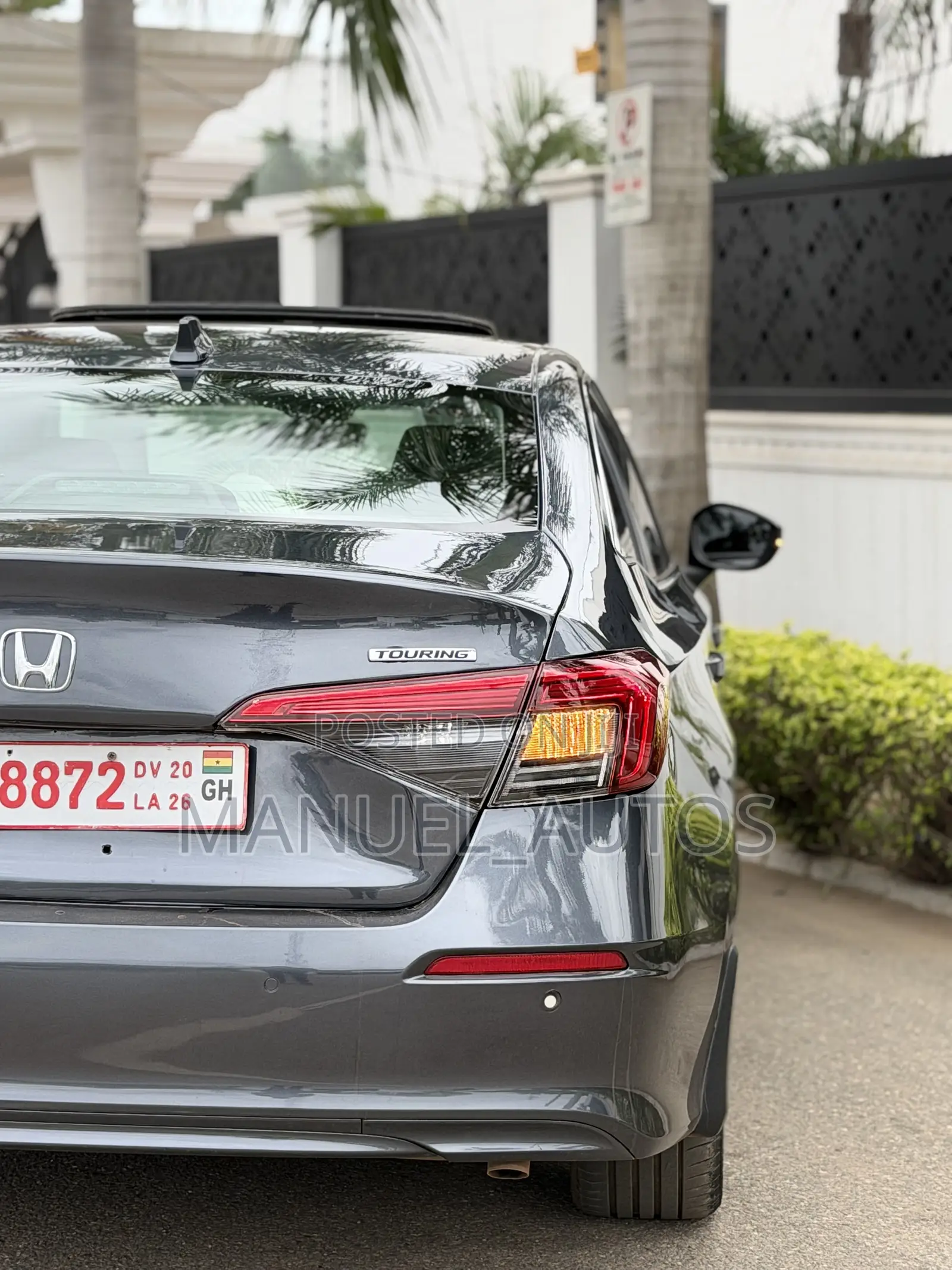 Honda Civic Touring 2022 Gray