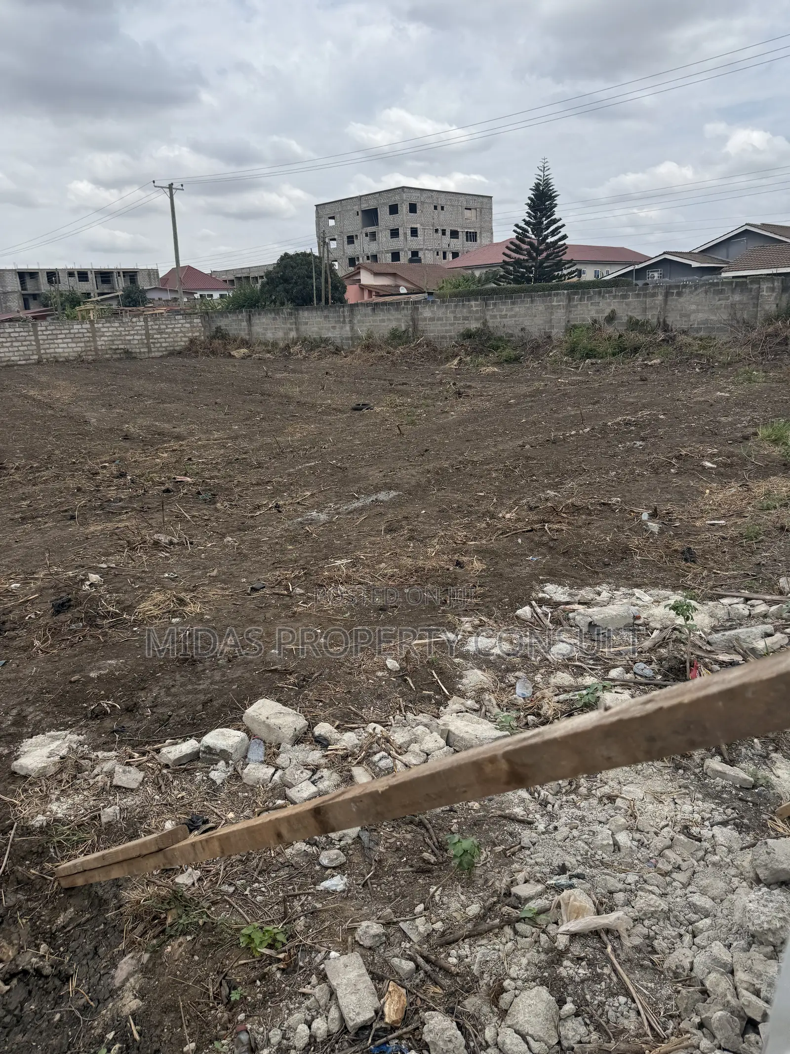 4 Plots for Sale at Spintex HFC Estate