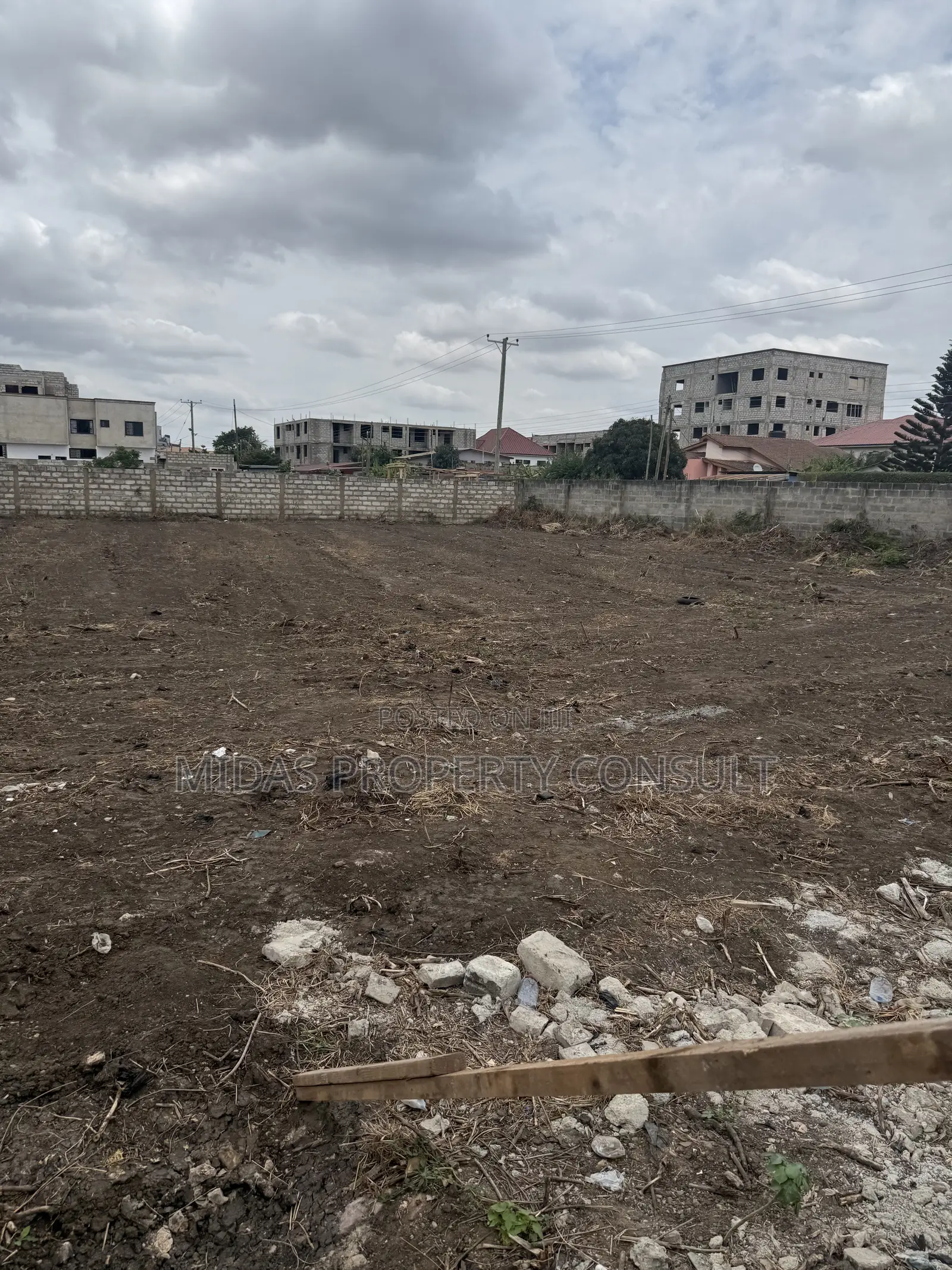 4 Plots for Sale at Spintex HFC Estate