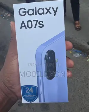 New Samsung Galaxy A07s 64 GB Black