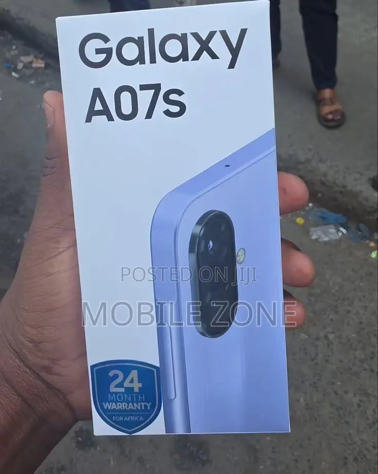 New Samsung Galaxy A07s 64 GB Black