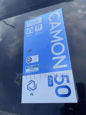 New Tecno Camon 50 Pro 256 GB Black
