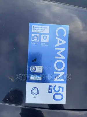 New Tecno Camon 50 Pro 256 GB Black