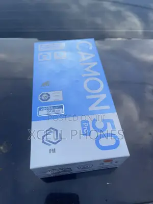 New Tecno Camon 50 Pro 256 GB Black