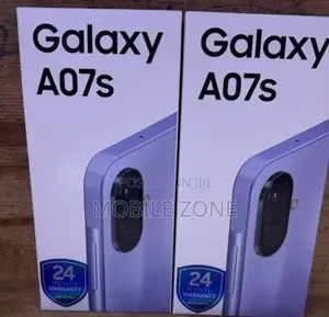 New Samsung Galaxy A07s 64 GB Black