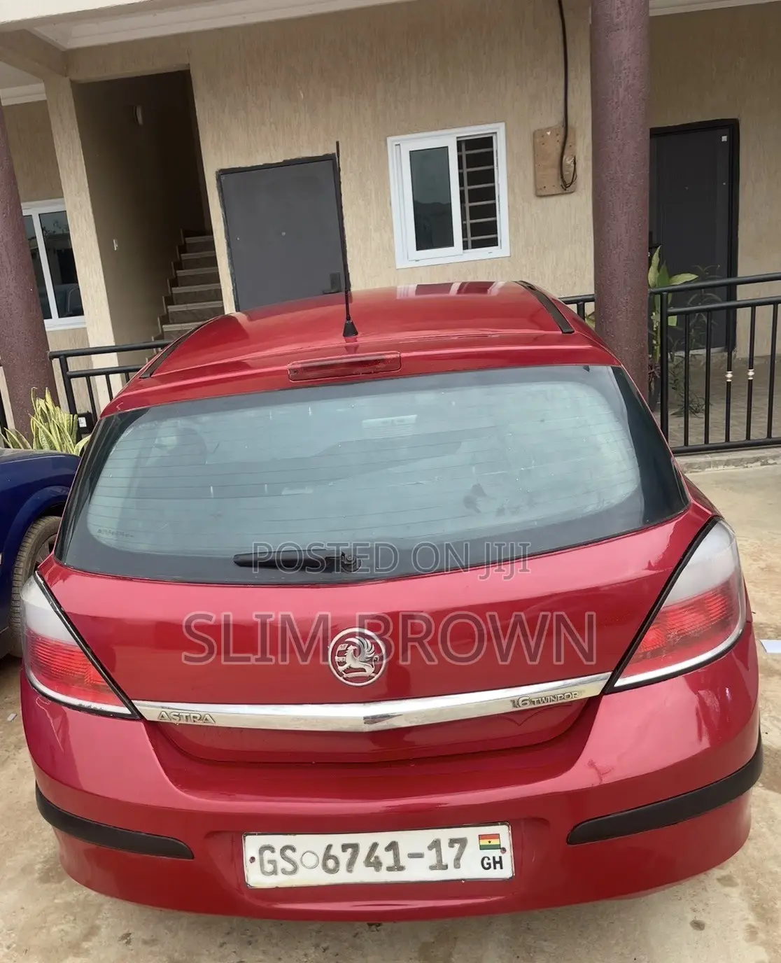 Opel Astra 2007 Red