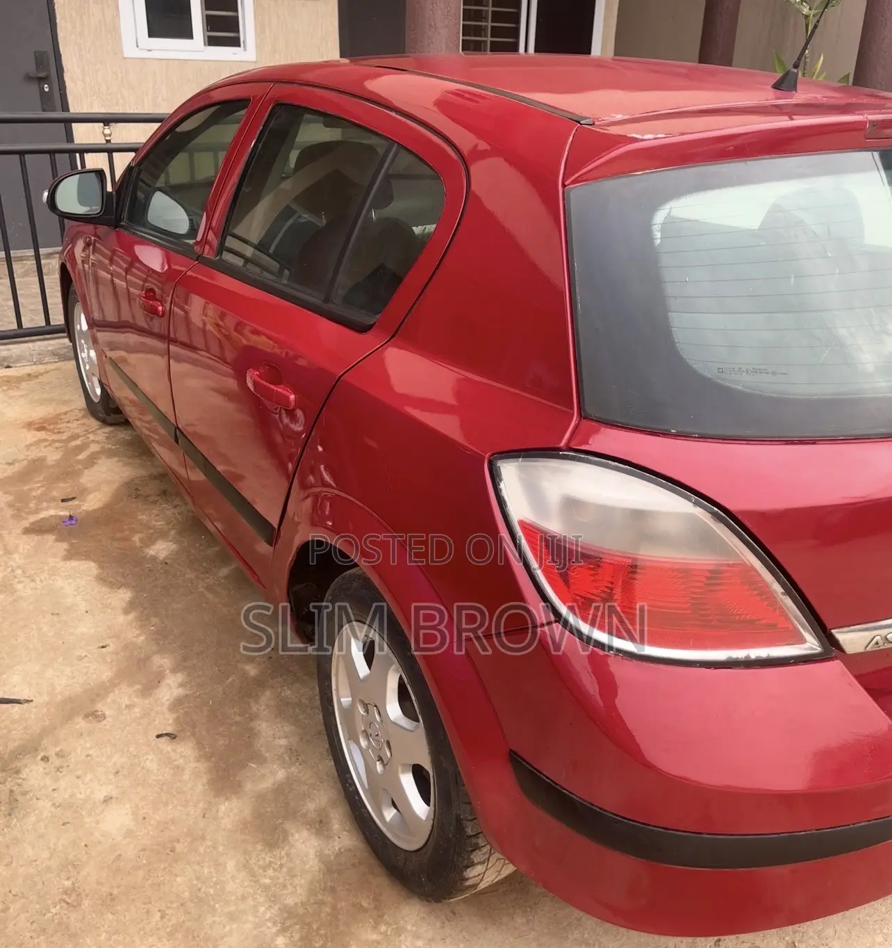 Opel Astra 2007 Red