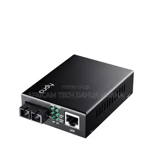 Cudy 10/100/1000m Gigabit Ethernet Converter 20 Km Fiber Transmission