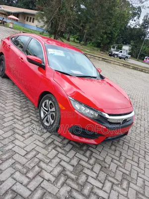 Honda Civic LX Sedan 2018 Red