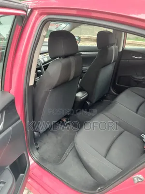 Honda Civic LX Sedan 2018 Red