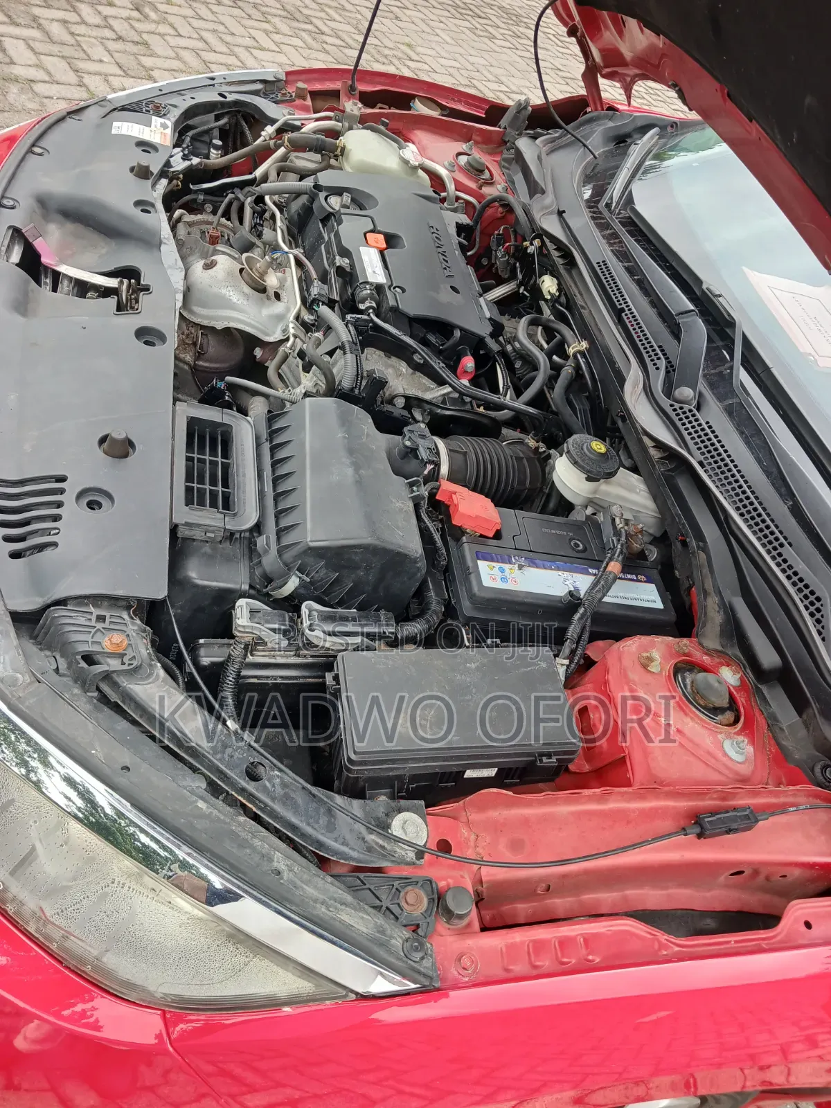 Honda Civic LX Sedan 2018 Red